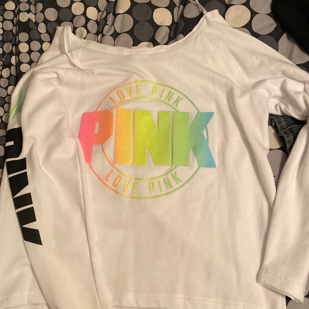 Rainbow Pink Sweatshirt